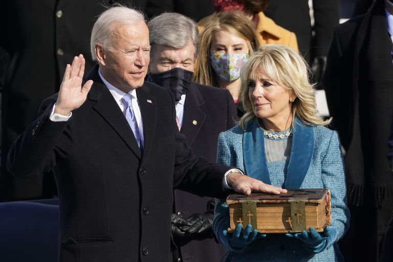 Joe Biden jura su cargo como 46º presidente de Estados Unidos.