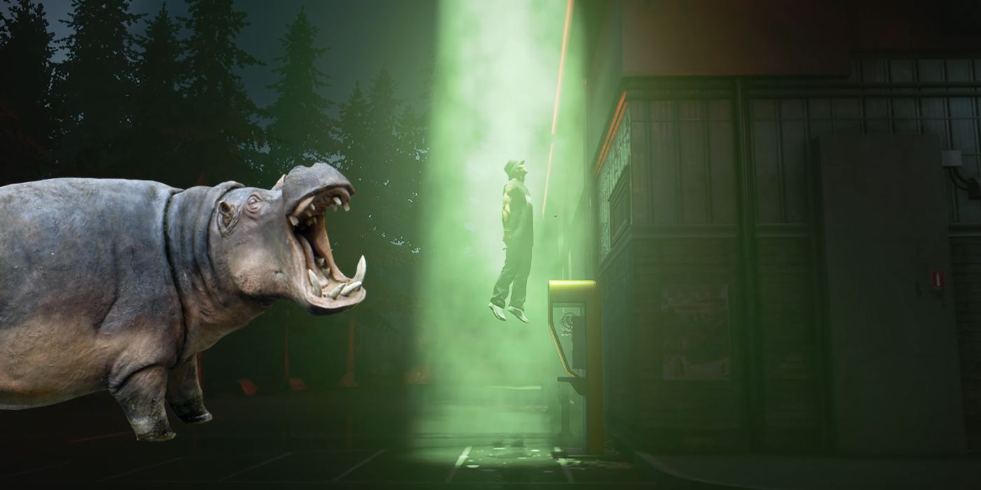 Los huevos de Pascua de Hitman 3 incluyen el secuestro alienígena del Agente 47 y el hipopótamo parlante