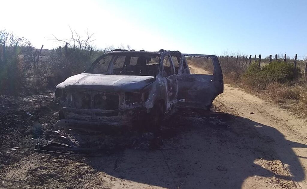 Masacre: 19 muertos calcinados fueron localizados dentro de una camioneta