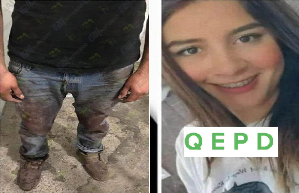 Mata a cuchilladas a joven mujer, detienen al agresor ensangrentado y con un cuchillo