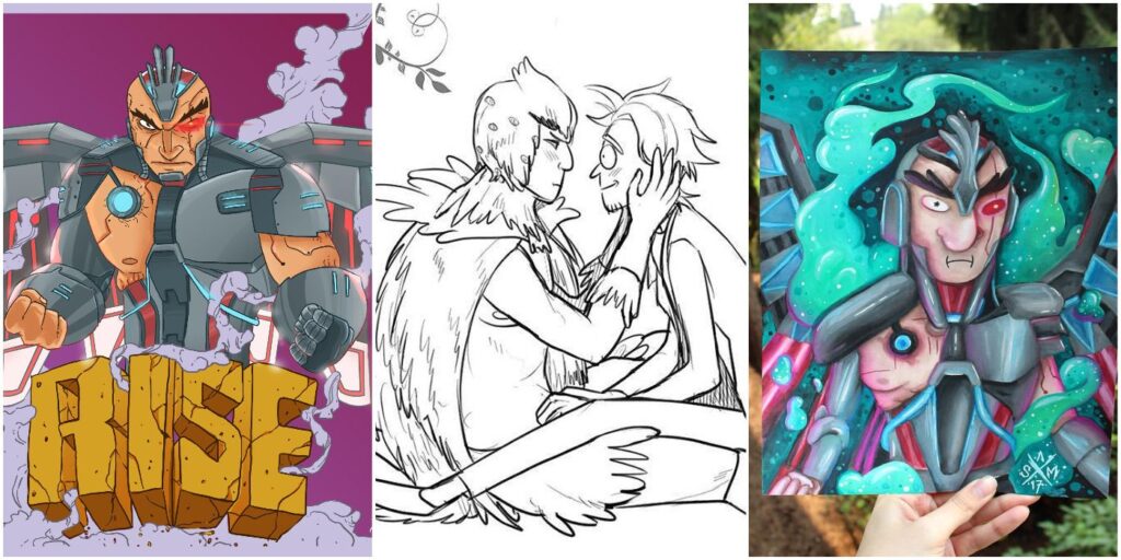 Rick & Morty: 10 increíbles piezas de arte de los fans de Bird / Phoenixperson