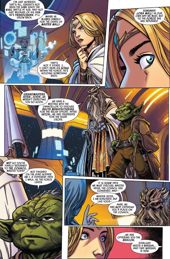 Star Wars The High Republic Comic Young Yoda Marvel