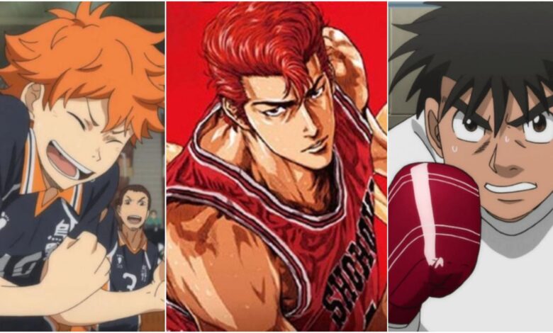 10 mejores animes de deportes y fitness de todos los tiempos, clasificados |