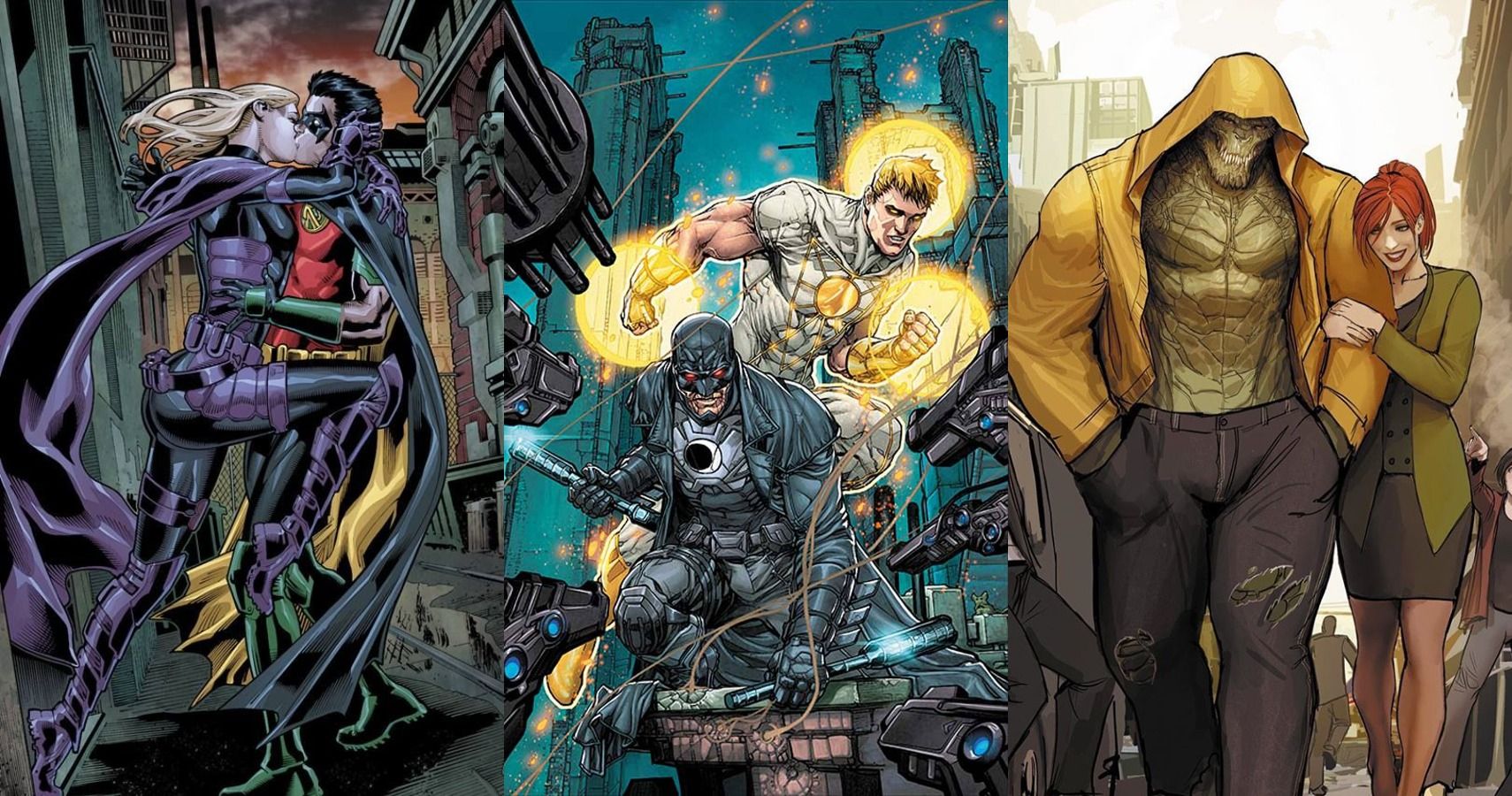 10 parejas de DC que solo existen en los cómics |