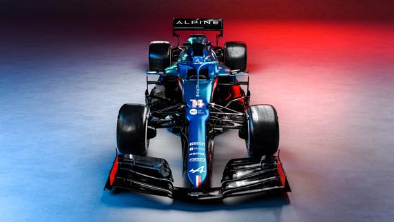 El nuevo Alpine A521 de Fernando Alonso y Esteban Ocon para la temporada 2021 de F1