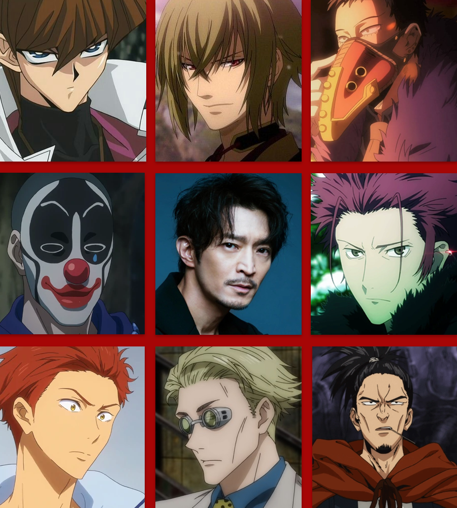 kenjiro tsuda voces de anime
