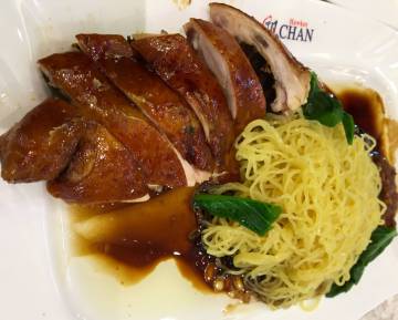 Singapur en el plato (callejero)