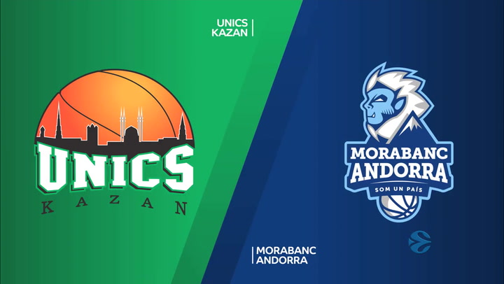 Resumen del UNICS Kazan - MoraBanc Andorra de EuroCup