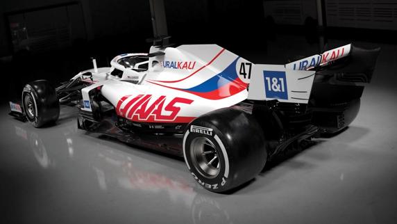 El nuevo Haas VF-21 de Mick Schumacher y Nikita Mazepin