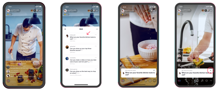 TikTok lanza 'TikTok Q&A', una nueva función para que los creadores interactúen con las preguntas de los espectadores