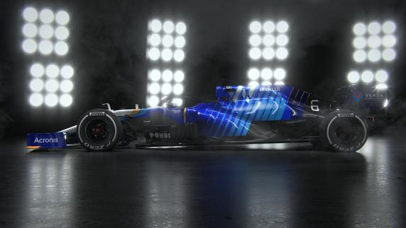 El nuevo Williams FW43B para la temporada 2021 de Fórmula 1