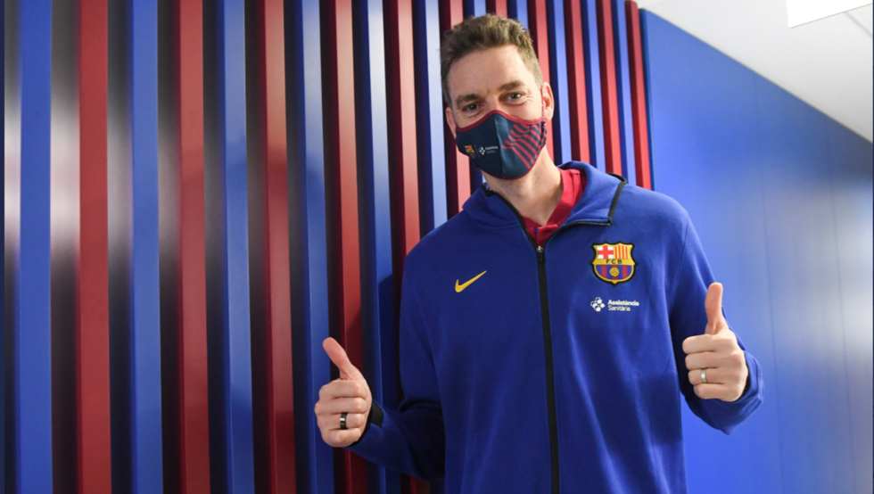 Gasol: “Si volvía a Europa tenía que ser con al Barça”