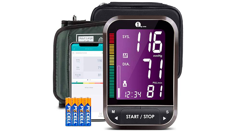 Tensiómetro de brazo Bluetooth 1byone