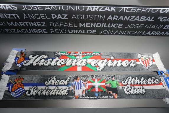 La bufanda para la final Real-Athletic