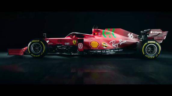 El Ferrari SF21 de Carlos Sainz para 2021
