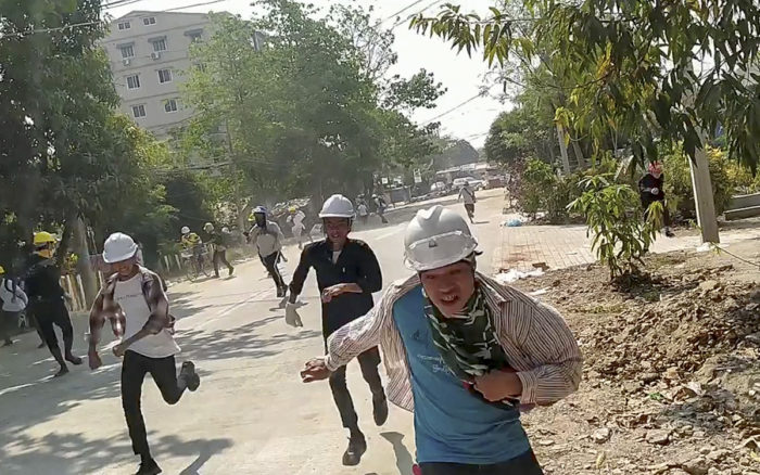 Al menos siete muertos en una nueva jornada de protestas y represión en Myanmar