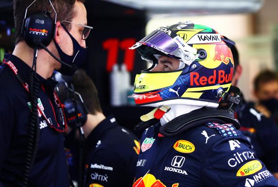 Checo Pérez, en Bahrein