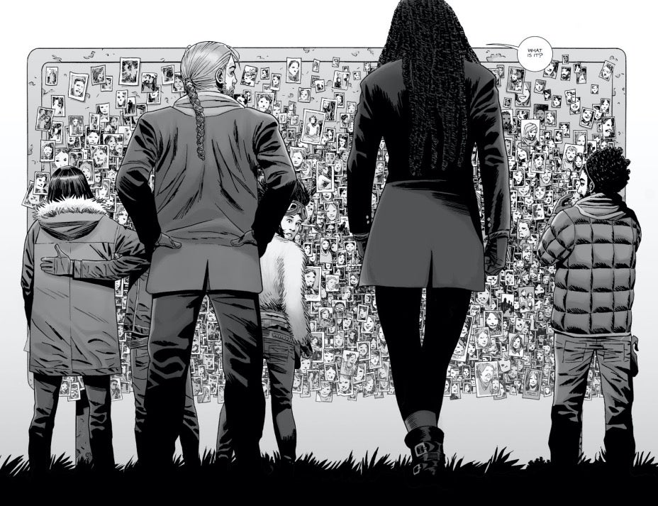 The Walking Dead Wall of the Lost 175