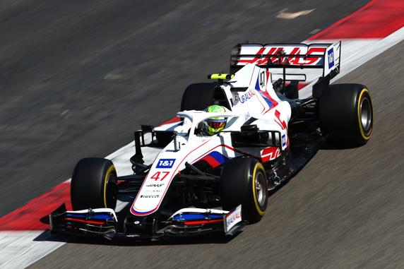 Mick Schumacher, con el Haas