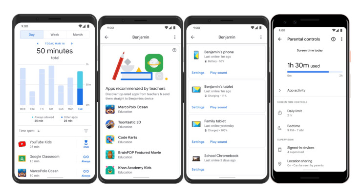 Las actualizaciones de Family Link de Google reflejan el impacto de la pandemia en la forma en que los padres ven el tiempo frente a la pantalla