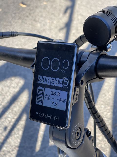 bicicleta eléctrica actual prioritaria