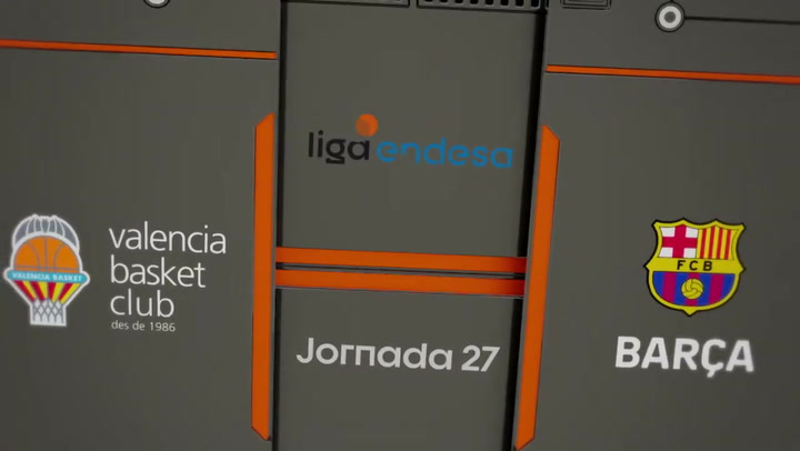 Resumen del Valencia Basket - Barça (64-80)