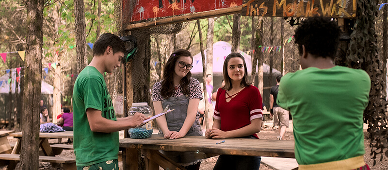 una semana de campamento