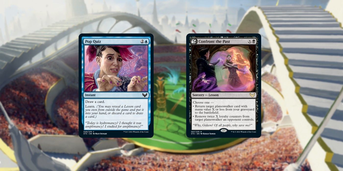 MTG Strixhaven revela un nuevo mecánico en tarjetas de aprendizaje y lección