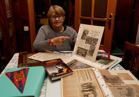 Entrevista a Lolita Ortiz, pionera del Barça de fútbol femenino.