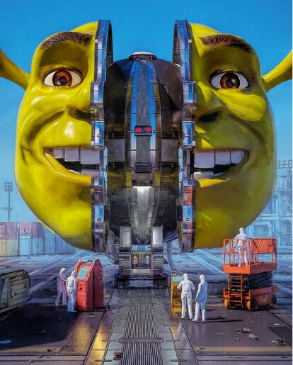 Beeple lleva trece años colgando a diario todas estas obras para seguir con el reto que se marcó a sí mismo, pero probablemente también con la intención de perfilar su marca personal para que le generara más trabajo.