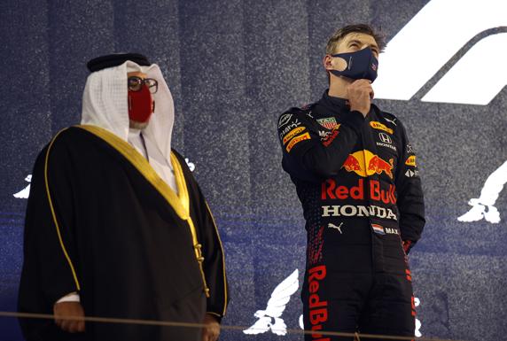 Max Verstappen, en el GP de Bahrein de F1 2021