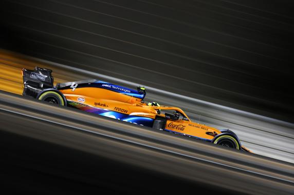 Lando Norris, con su McLaren