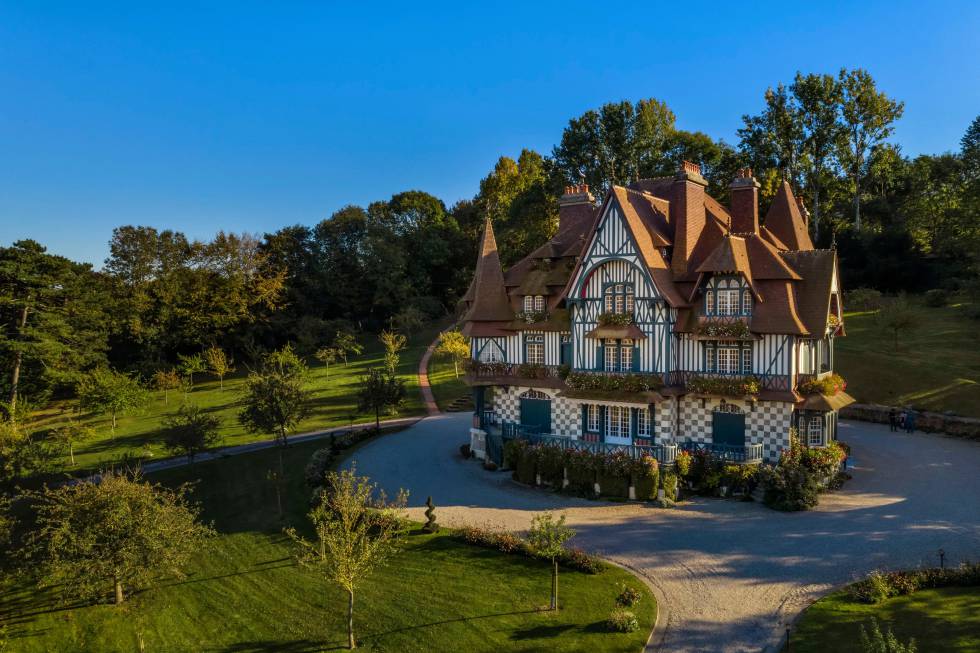 Exterior de la villa Strassburger, en Deauville.