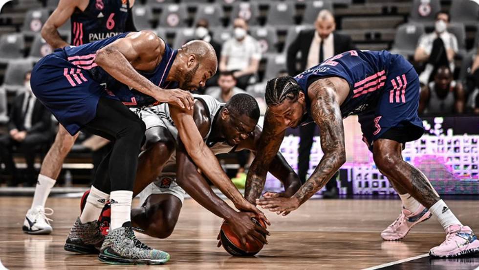 Imagen del partido Asvel Villeurbanne-Real Madrid