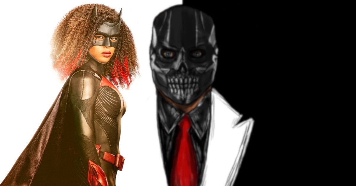 Batwoman Cast Máscara Negra Peter Outerbridge Batwoman Cast Máscara Negra Peter Outerbridge