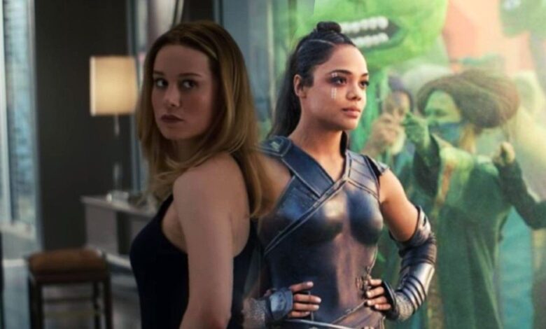 Brie Larson se burla del próximo proyecto con Tessa Thompson