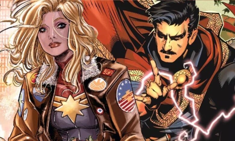 Capitán Marvel podría ser un mejor hechicero supremo que Doctor Strange