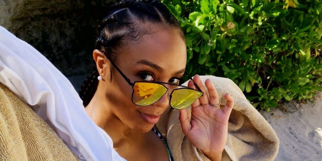 Casado a primera vista: Karen Landry cautiva en la fotografía de la portada de la revista nupcial