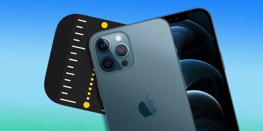 Cómo medir la altura con un iPhone 12 Pro y Pro Max
