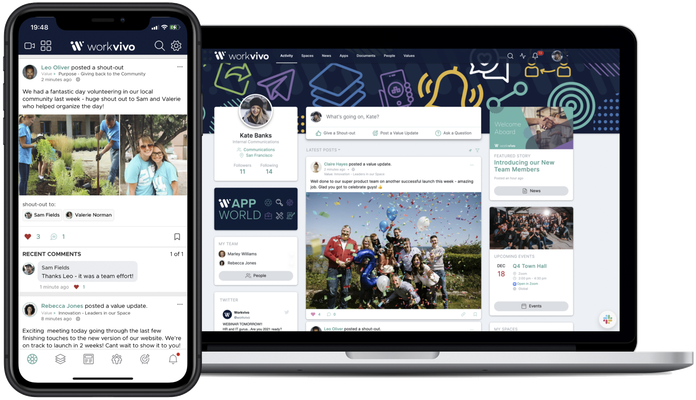 Dentro de los planes de Workvivo para enfrentarse a Microsoft en el espacio de la experiencia del empleado