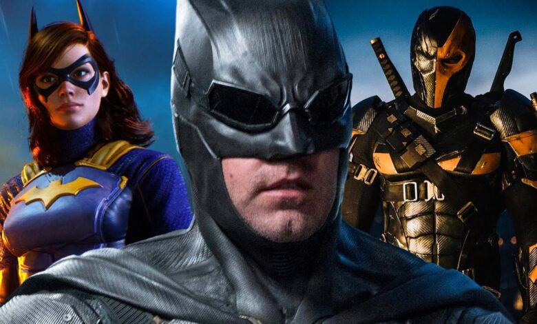 El Batman de Ben Affleck incluido Batgirl vs Deathstroke Fight