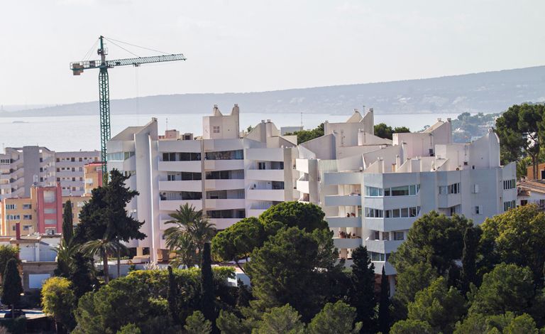 Edificios de viviendas en Baleares.