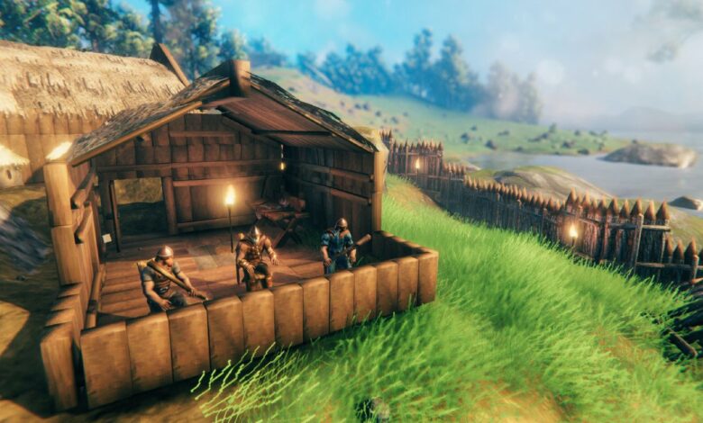 El castillo de Valheim convierte al jugador en rey de los vikingos |