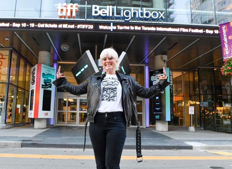 La directora Michelle Latimer durante el Festival Internacional de Cine de Toronto, en septiembre del año pasado.