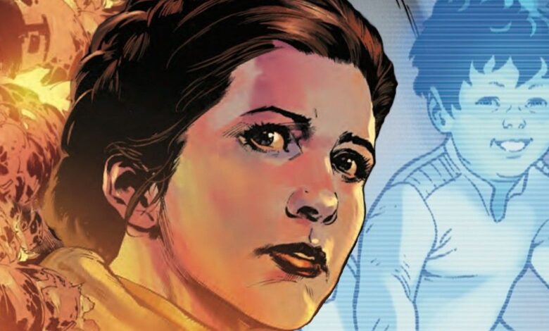 El cómic de Star Wars revela el comienzo del vínculo de Leia con Poe Dameron