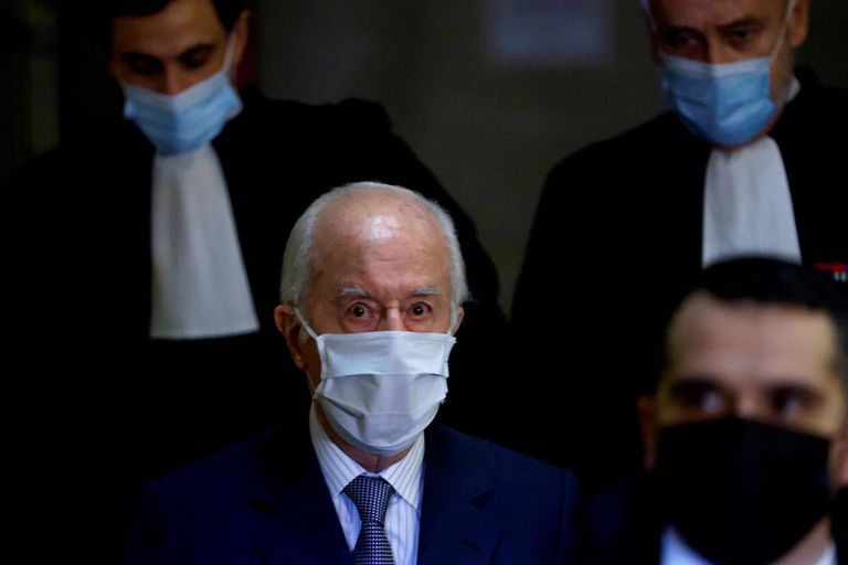 El ex primer ministro Edouard Balladur, en una vista judicial en París, el pasado 27 de enero.