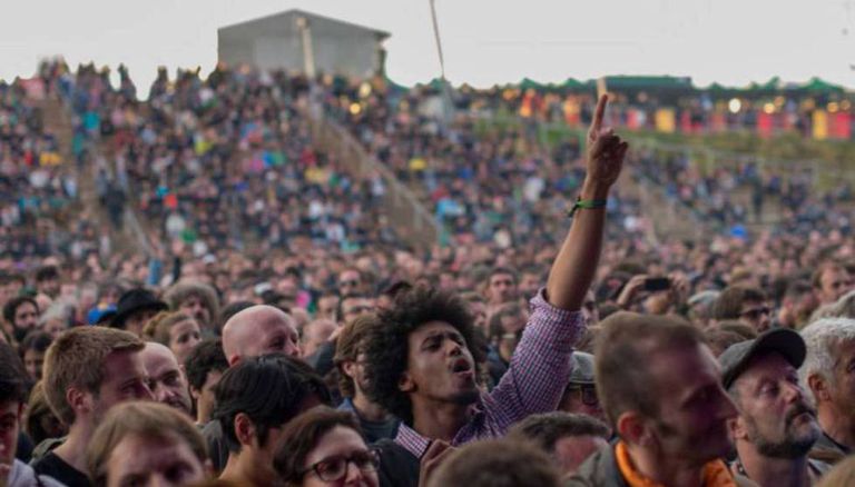 Un concierto en la edición de 2019 del Primavera Sound.
