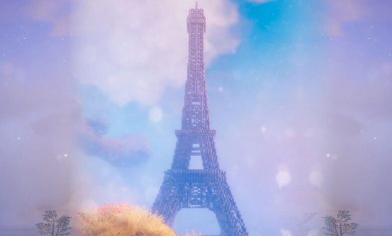 El jugador de Valheim recrea la Torre Eiffel en una construcción masiva