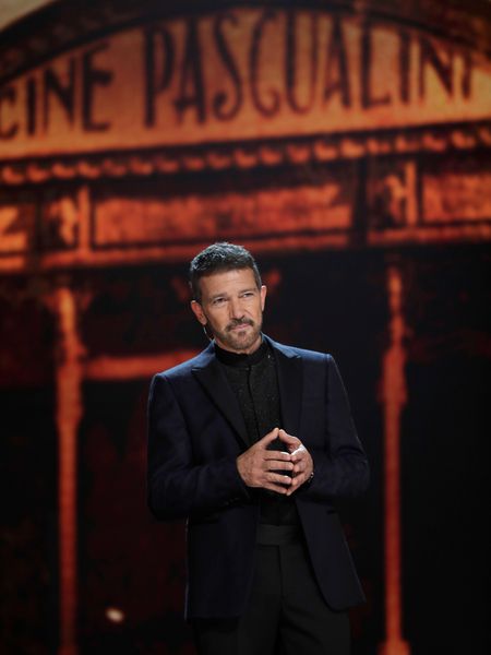 Antonio Banderas en la gala de la 35 edición de los Premios Goya, en Málaga.