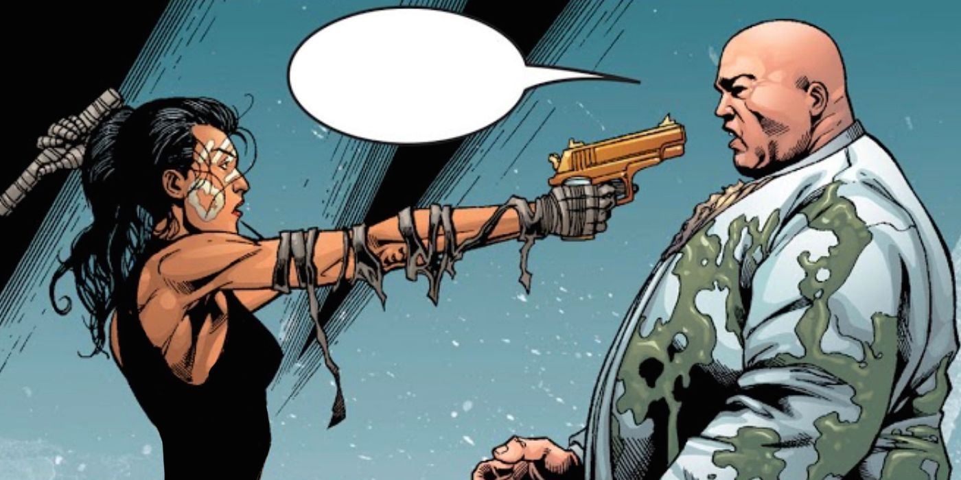 Marvel Comics Echo y Kingpin